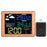 TS-8210 Color Screen Wireless Weather Clock Indoor Outdoor Thermometer Hygrometer Wall Clock - 1