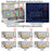 TS-9210 RGB Mirror Projection Clock Large Screen Digital Alarm Clock Desktop Electronic Clock - 5