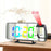 TS-9210 RGB Mirror Projection Clock Large Screen Digital Alarm Clock Desktop Electronic Clock - 6