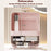 Makeup Organizer Large Capacity Multi-Layer Flip Top Storage Box With Handle Dust-Proof Cosmetic Case, L Size - Yellow - 5