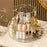 Rotating Makeup Organizer Vanity Skincare Product Cosmetic Storage Box Transparent Jewelry Hanging Holder - 1