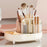 Creative Rotating Makeup Brush Holder ABS Cosmetic Jewelry Storage Box Desktop Organizer - 2