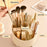 Rotating Makeup Brush Holder Eyeshadow Brushes Eyeliner Lipstick Cosmetic Stationery Organizer - 5