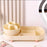 Rotating Makeup Organizer Vanity Cosmetic Brush Holder 360 Degree Spin Storage Box without Lid - Beige - 3