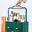 Extra Large Size Cosmetic Organizer with Drawers Dustproof Makeup Skincare Products Storage Box - Blackish Green - 4