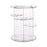 Rotating Makeup PS Organizer Vanity Transparent Cosmetic Storage Rack Lipstick Eyebrow Pencil Skincare Holder - 2