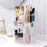 Rotating Makeup PS Organizer Vanity Transparent Cosmetic Storage Rack Lipstick Eyebrow Pencil Skincare Holder - 5