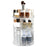 Rotating Cosmetic Organizer Vanity Dresser Desktop Diamond Texture Makeup Storage Rack - 1