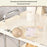 Double Layer Medium Size Cosmetic Organizer Makeup Storage Rack Lipstick Skincare Holder Stand - Transparent Black - 3