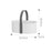 Single Layer Desktop Organizer Basket Multifunctional ABS Storage Rack with Arched Handle - 5
