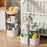 3 Layer Desktop Organizer Portable Basket Multifunctional ABS Storage Rack with Arched Handle - 2
