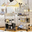 Clear 3-Tier Rolling Cart with Wheels Organizer Storage Rack for Bathroom Makeup Cosmetics Countertop - 4