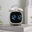 GH8032 Creative LED Alarm Clock Large Volume Metal Bell Digital Clock for Heavy Sleepers - Black Shell / White Light - 3