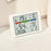 2310 Ultra Thin Magnetic Digital Clock Multi Function LCD Temperature Humidity Display Bedside Alarm Clock - White - 4