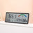 9554 LCD Digital Wall Clock Temperature Humidity Display Multi-Function Large Screen Clock - Black - 2