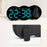 2808 Digital LED Wall Clock Living Room Multi-Function Temperature Date Display Alarm Clock with Light - Three Color Display - 5