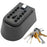 Outdoor Waterproof Wall Mounted Keys Lock Box Zinc Alloy Anti Theft Password Storage Case - 2