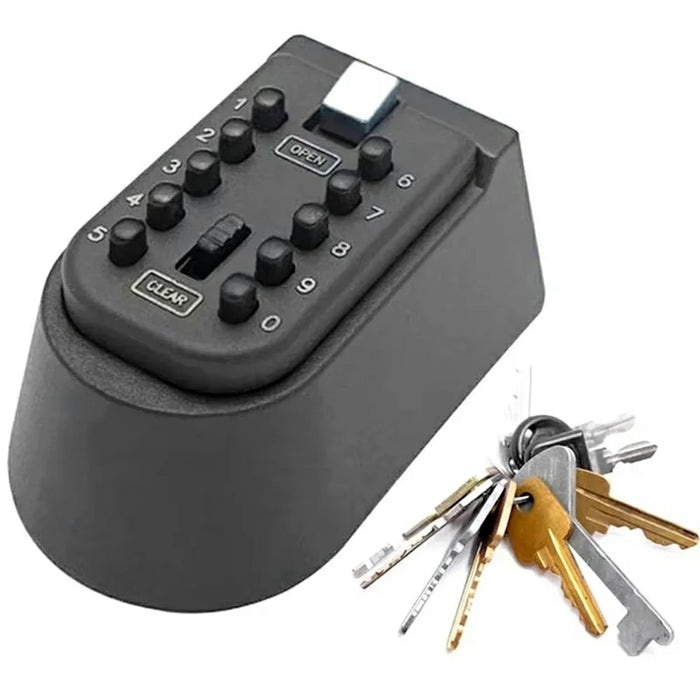 Outdoor Waterproof Wall Mounted Keys Lock Box Zinc Alloy Anti Theft Password Storage Case - 2