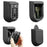 Outdoor Waterproof Wall Mounted Keys Lock Box Zinc Alloy Anti Theft Password Storage Case - 3