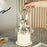 Luxury Makeup Organizer Rotating Cosmetic Brushes Lipstick Eyebrow Pencils Dust-Proof Storage Box - Light Yellow - 3