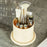 Luxury Makeup Organizer Rotating Cosmetic Brushes Lipstick Eyebrow Pencils Dust-Proof Storage Box - Light Yellow - 4