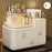 Rotating Makeup Organizer with Drawers Desktop Cosmetic Storage Box Lipstick Mask Holder - 2