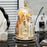 Cartoon Bear Makeup Organizer Rotating Cosmetic Storage Box For Eyebrow Pencils Lipsticks Brushes - White - 5