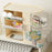 Desktop Organizer Multi-Drawer Storage Rack Office Stationery Holder Multi-Function Desk Tidy - Creamy White - 2