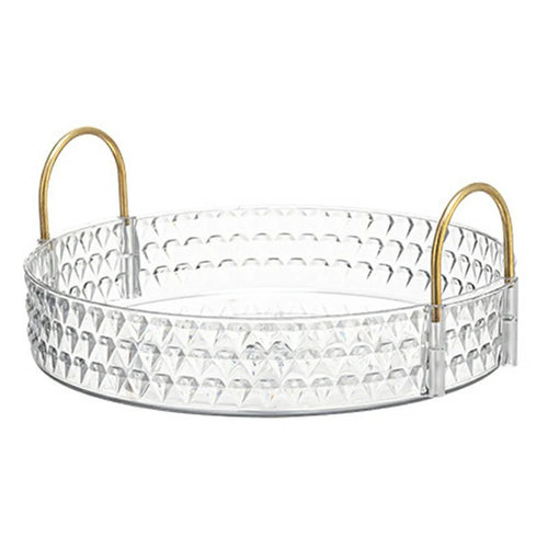 Rotating Luxury Cosmetic Organizer Single Tier Makeup Skincare Perfume Storage Rack - 1