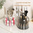 Rotating Makeup Organizer Brushes Lipsticks Cosmetics Clear PET Storage Container with Removable Base - Transparent - 7