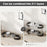 Clear 3-Tier Vanity Cosmetic Organizer Makeup Storage Rack Vanity Skincare Perfume Display Stand - Black - 5