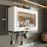 No Drilling Wall Mounted Kitchen Bathroom PP Organizer Spice Rack Storage Cabinet without Pegboard - 3