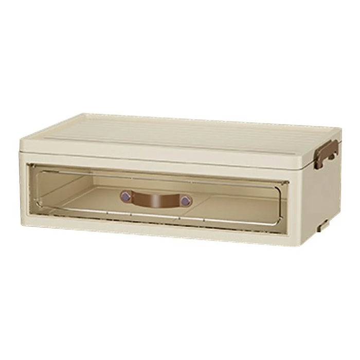 1 Layer Drawer Desktop Organizer Large Capacity Stationery Cosmetics PP Storage Box - 1