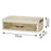 1 Layer Drawer Desktop Organizer Large Capacity Stationery Cosmetics PP Storage Box - 2
