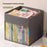 Storage Box Foldable Organizer Clear Window Multi-Function Container for Books Miscellaneous Items - 2