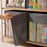 Storage Box Foldable Organizer Clear Window Multi-Function Container for Books Miscellaneous Items - 6