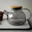 600ML Electroplated Transparent Teapot Heat Resistant High Borosilicate Glass Water Kettle Juice Jug (No FDA, BPA Free) - Transparent Black - 3