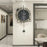 Modern Wall Clock Decorative Wooden Metal Quartz Clock Living Room Creative Silent Timepiece, Size S - 5