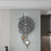 35 x 80cm Luxury Wall Clock Metal Hanging Silent Clock for Living Room / Dining Room Decor - 2