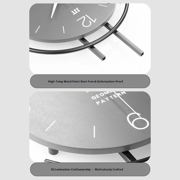 35 x 80cm Luxury Wall Clock Metal Hanging Silent Clock for Living Room / Dining Room Decor - 7