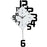 JT1850 38x69cm Minimalist Style Wrought Iron Wall Clock with Wooden Dial Quartz Clock for Home Decor - 1