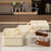 3-Layer Folding Medicine Storage Box Portable First Aid Medical Case with Safety Lock for Home - White - 5
