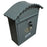 Outdoor Lockable Metal Mailbox European Style Wall Mounted Letter Box Waterproof Suggestion Box - 2