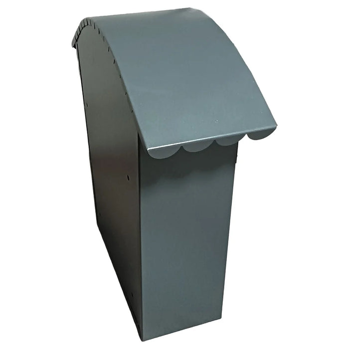 Outdoor Lockable Metal Mailbox European Style Wall Mounted Letter Box Waterproof Suggestion Box - 6