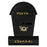 European Style Outdoor Wall Mounted Letterbox Metal Mailbox Lockable Suggestion Box Weatherproof Post Box - Black - 1