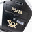 European Style Outdoor Wall Mounted Letterbox Metal Mailbox Lockable Suggestion Box Weatherproof Post Box - Black - 4