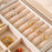 Double Layer Jewelry Box PU Leather Organizer with Lock for Earrings Rings Necklaces Bracelets Storage Case - Black - 5