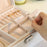 Double Layer Jewelry Box PU Leather Organizer with Lock for Earrings Rings Necklaces Bracelets Storage Case - Black - 6