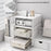 Size M Stackable Desktop Organizer Drawer Storage Box for Makeup Jewelry Office Supplies - 3