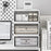 Size L Stackable Desktop Organizer Drawer Storage Box for Makeup Jewelry Office Supplies - 4